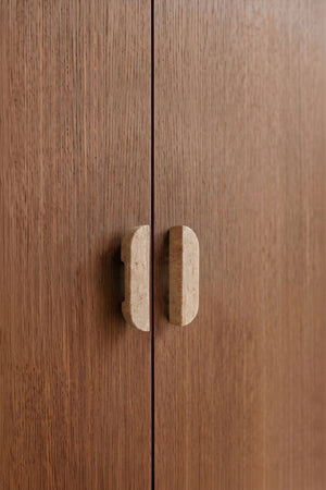 Tinesla Marble Handles, 16cm - Set of 2