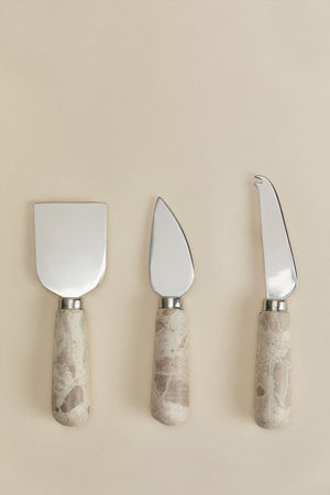 Calven Cheese Marble Set