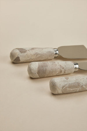 Calven Cheese Marble Set