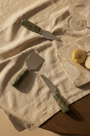 Calven Cheese Marble Set
