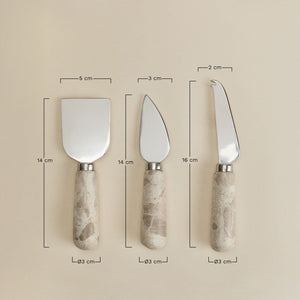 Calven Cheese Marble Set