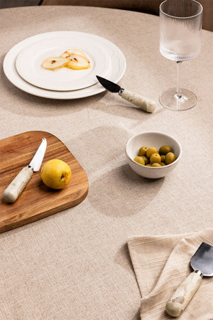 Calven Cheese Marble Set