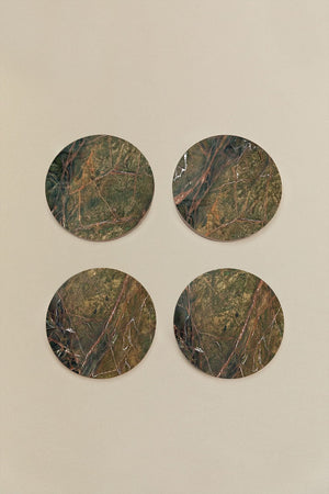 Valtris Marble Coasters – Set of 4
