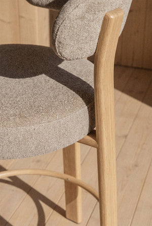 Jolie Stools with Backrest