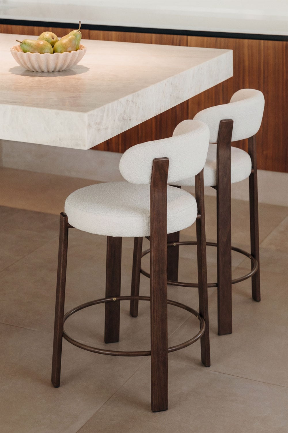 Jolie Stools with Backrest