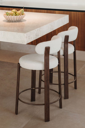 Jolie Stools with Backrest