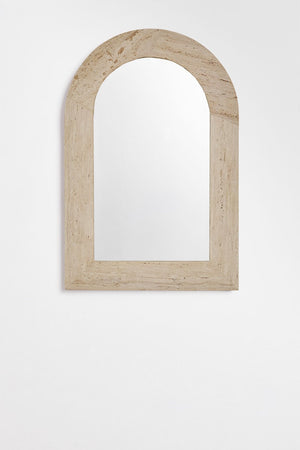 Alune Travertine Wall Mirror
