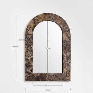 Alune Marble Wall Mirror
