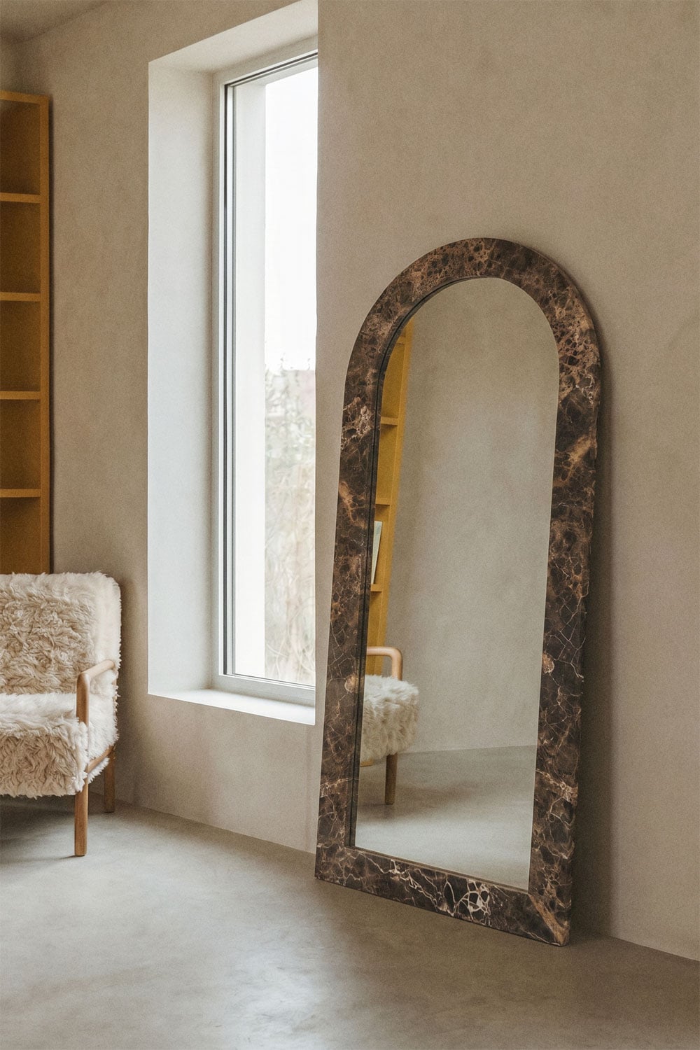 Alune Marble Wall Mirror