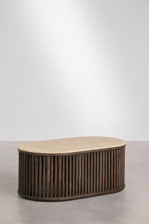 Talix Coffee Table - Travertine