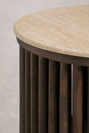 Talix Coffee Table - Travertine