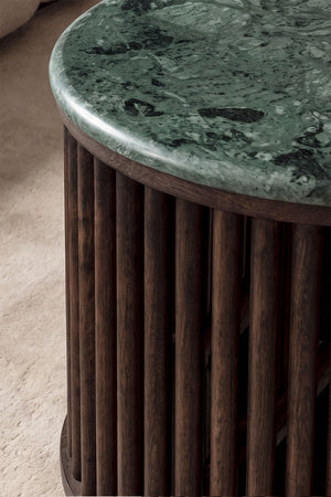 Talix Coffee Table - Green Marble