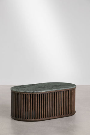 Talix Coffee Table - Green Marble