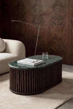 Talix Coffee Table - Green Marble