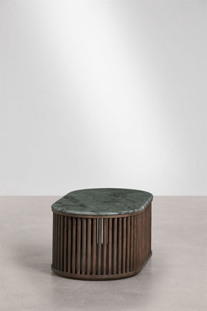 Talix Coffee Table - Green Marble
