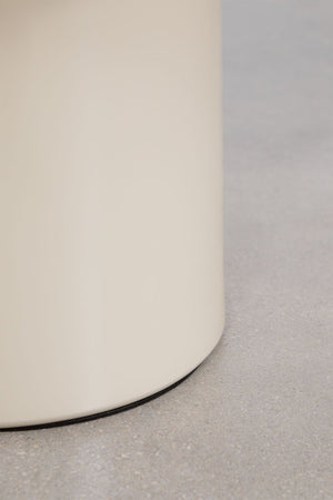 Asgri side table styled beside a sofa