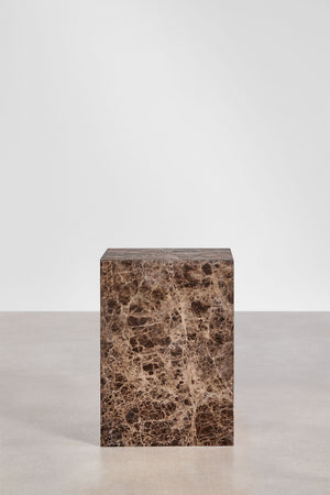 Aluret table dimensions, 35 cm wide and deep, 50 cm high