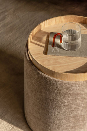 Berkeleni Table/Stool - Brown