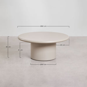 Rodeo Round Coffee Table