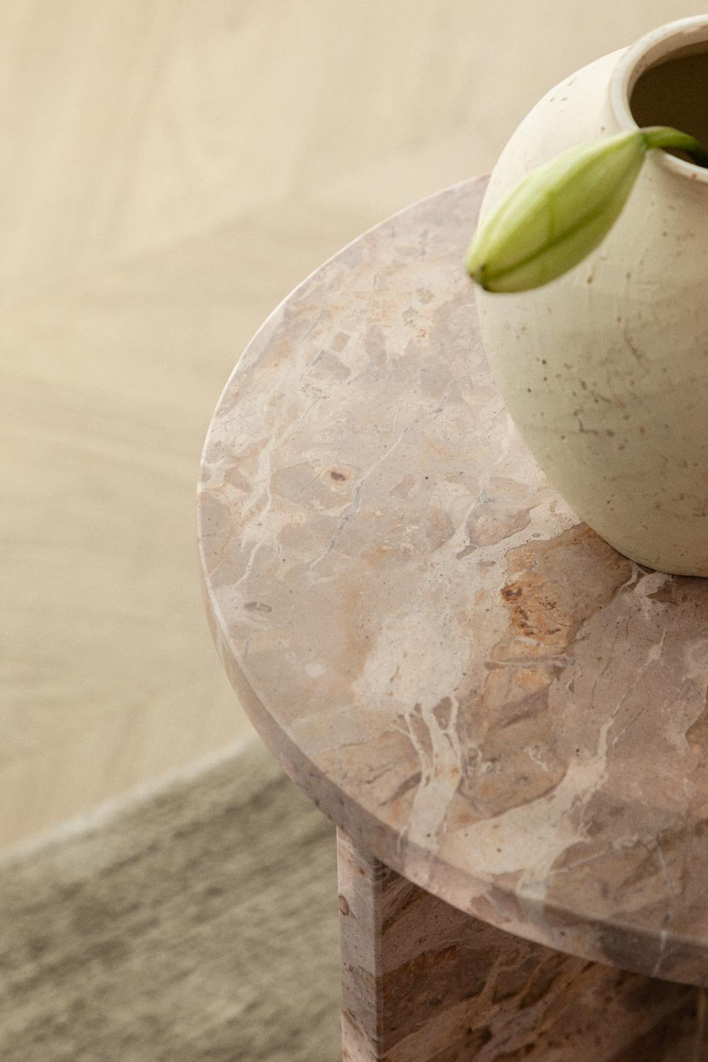 Mencia Marble Side Table