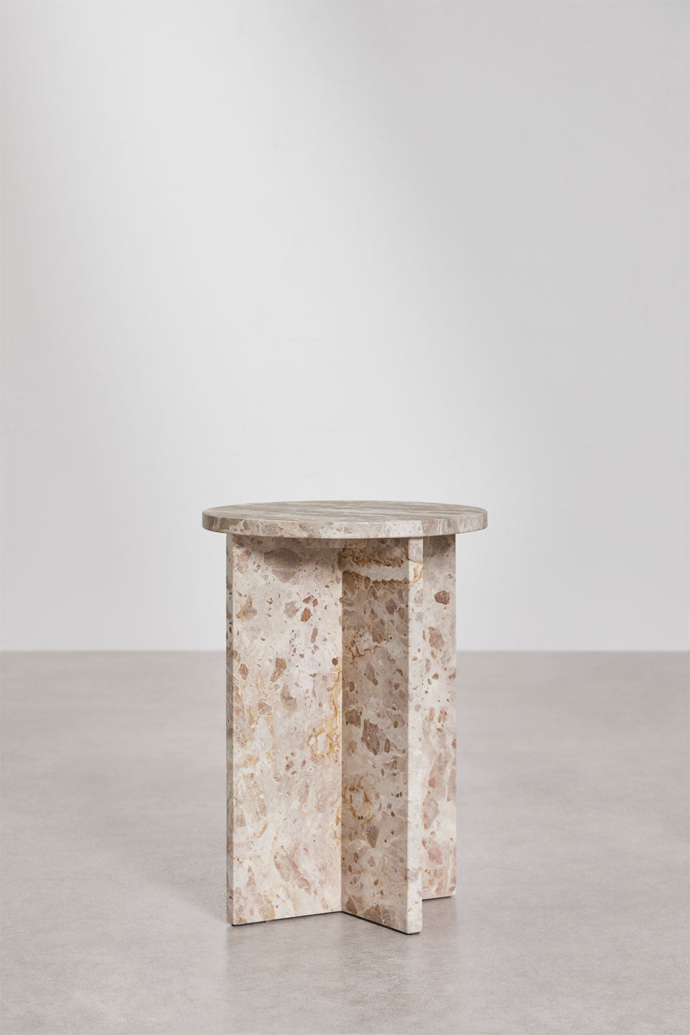 Mencia Marble Side Table