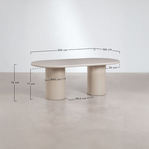 Rodeo Oval Dining Table