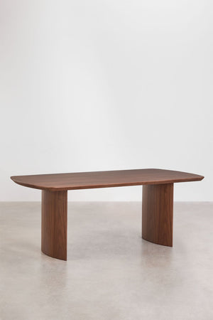 Tuareg dining table styled with chairs