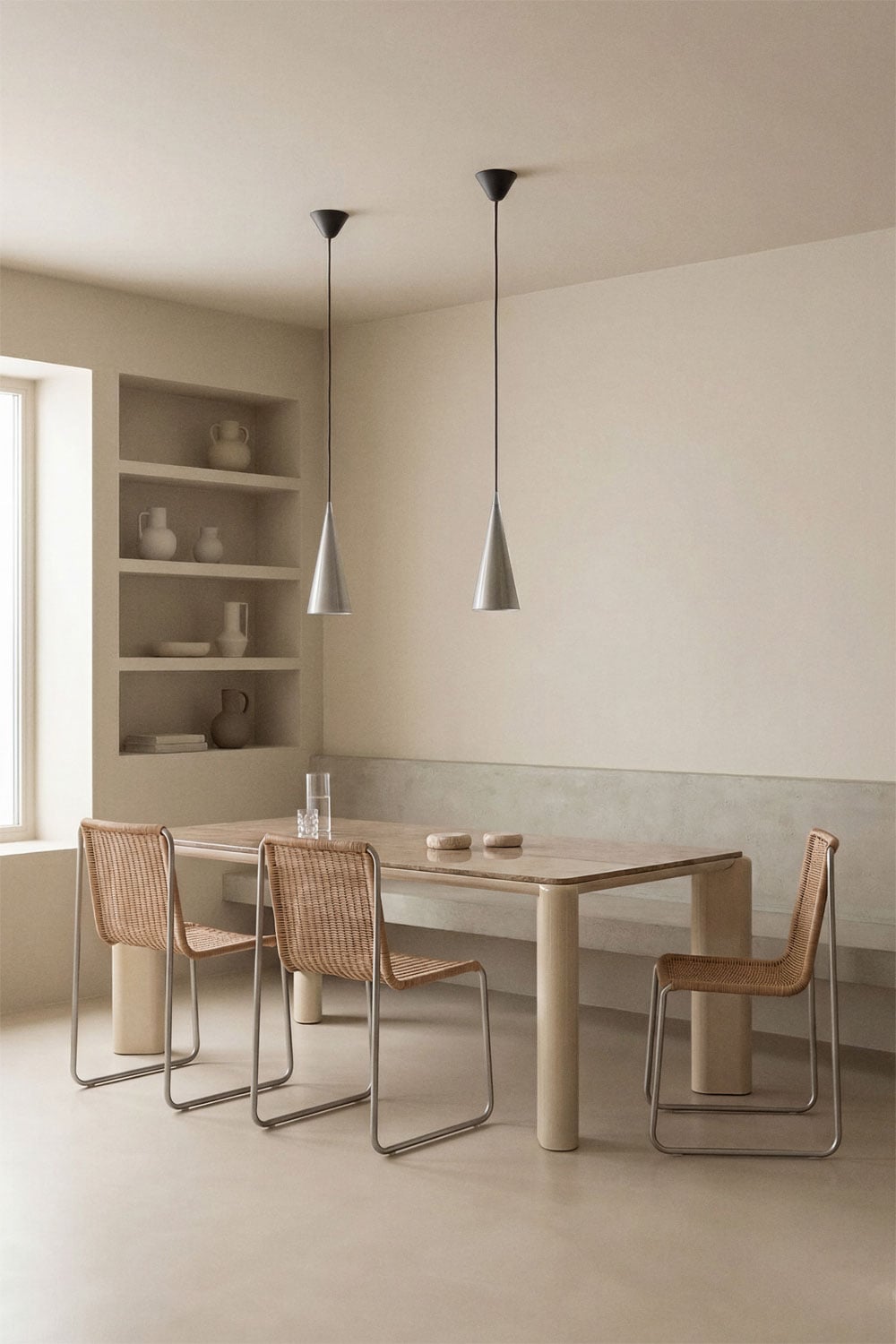 Zanzibar Marble Dining Table