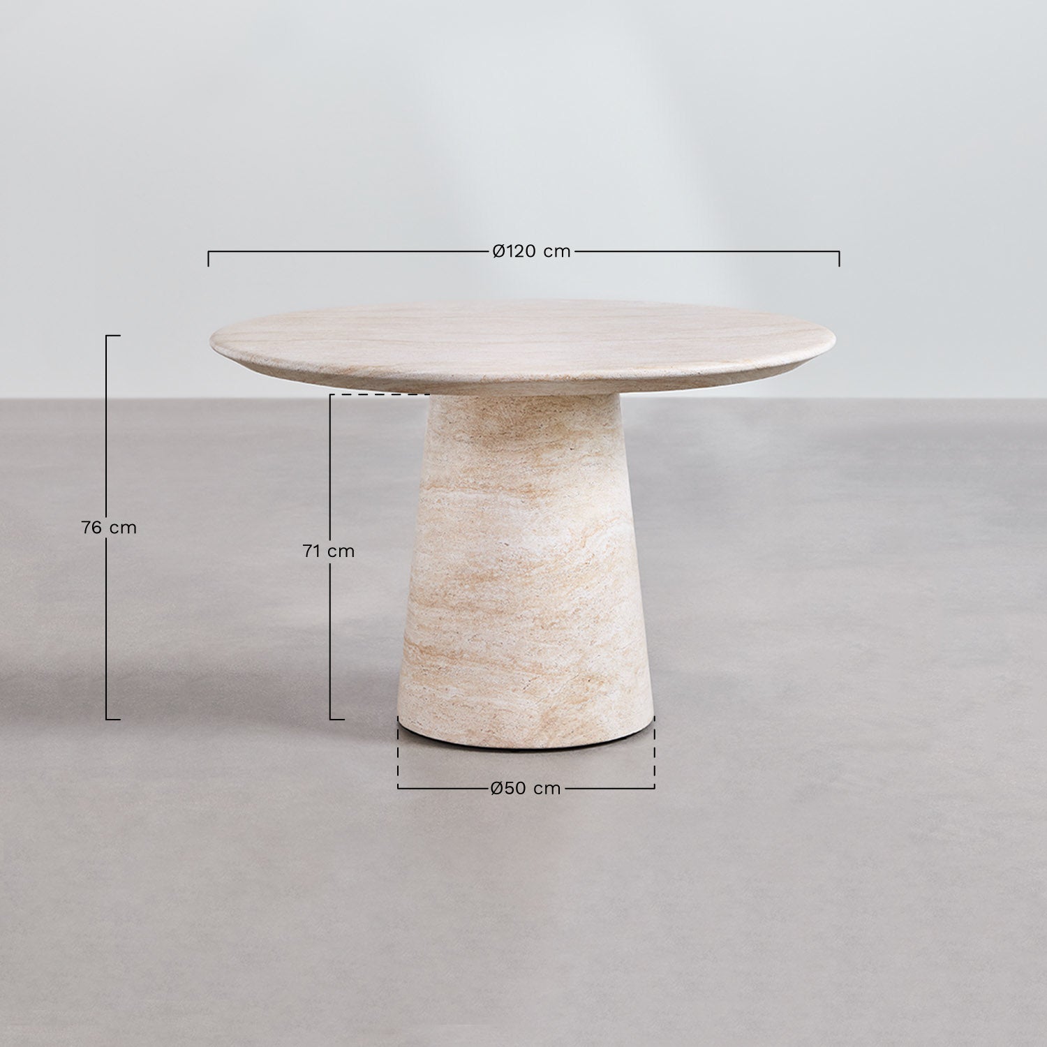 Noemi Round Dining Table