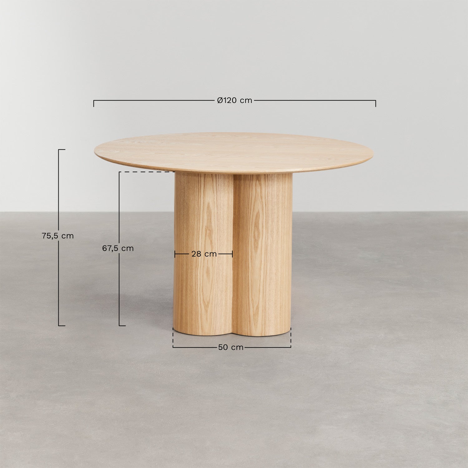 Athena Round Dining Table