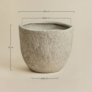 Nuria Plant Pot - Sand Brown