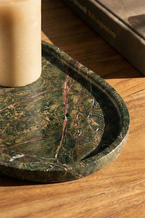 Orivando Marble Tray - Green Marble