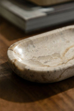 Ceranova Tray - Panther Beige Marble
