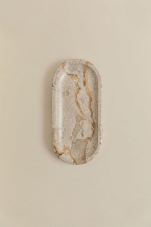 Ceranova Tray - Panther Beige Marble