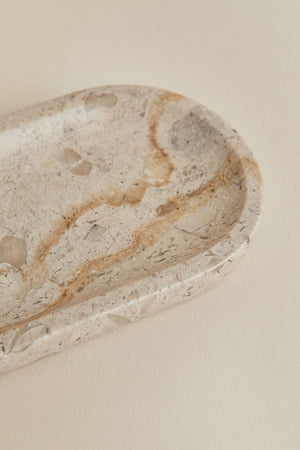 Ceranova Tray - Panther Beige Marble