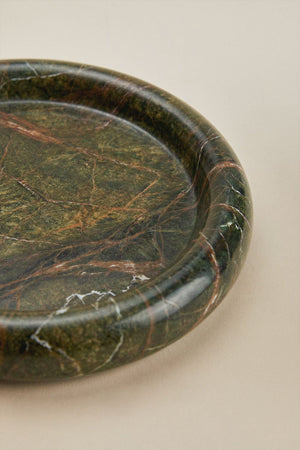 Velmar Marble Tray - Green