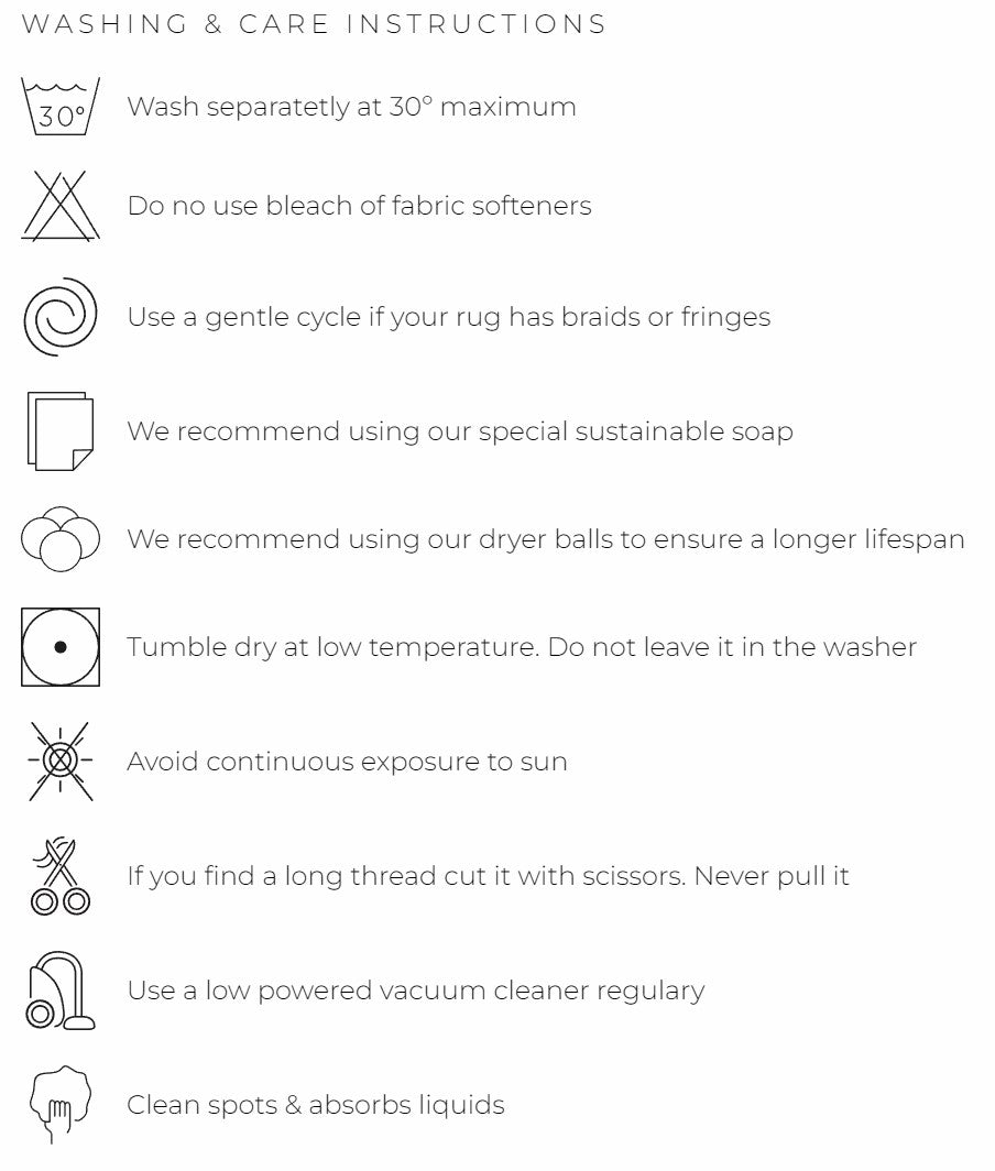 Cotton Washable rug Air
