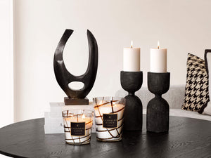 Hourglass Candle Holder
