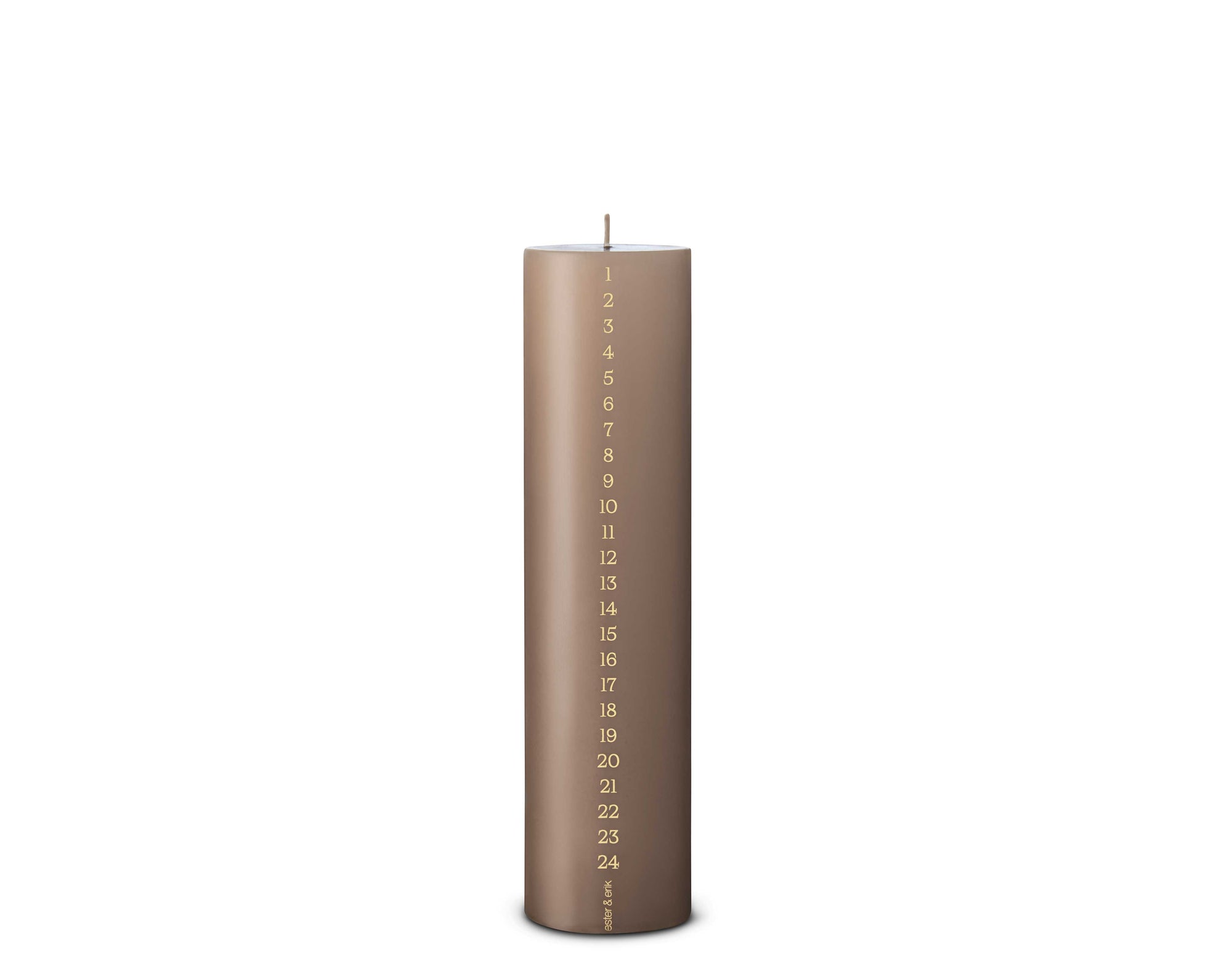 Calendar Candle - Soft Clay