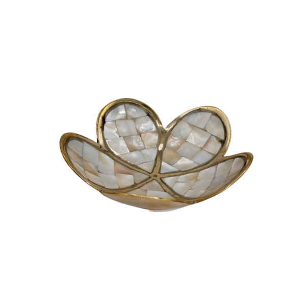 Mother of Pearl Brass Bowl
