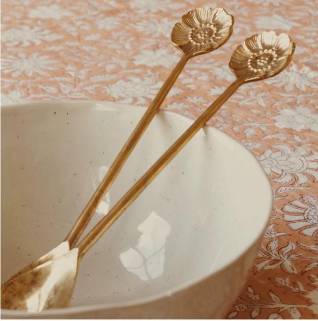 Poppy salad servers (set/2)
