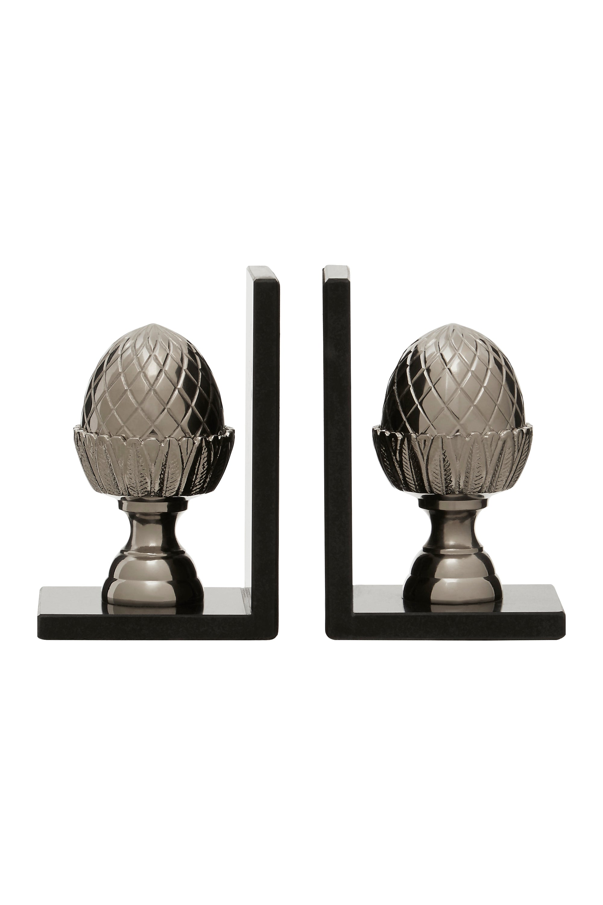 Set of 2 Acorn Bookends