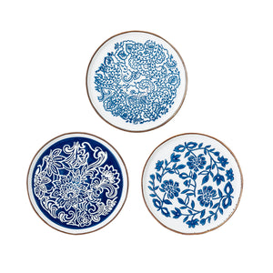Blue & White Ceramic Dinner Tableware Plates