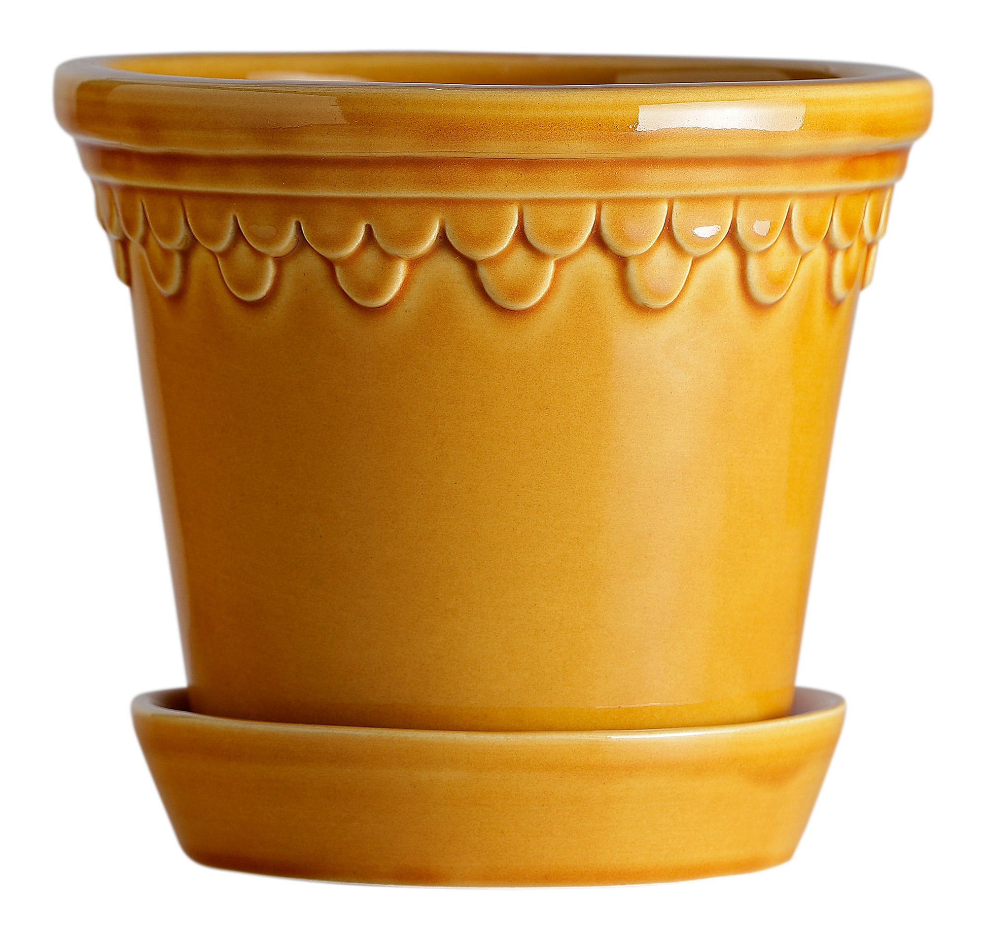 Copenhagen Plant Pot, Yellow