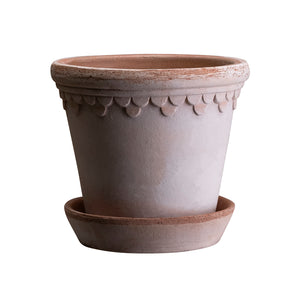 Rosa Raw Handmade Ceramic Pot Bergs Potter Denmark