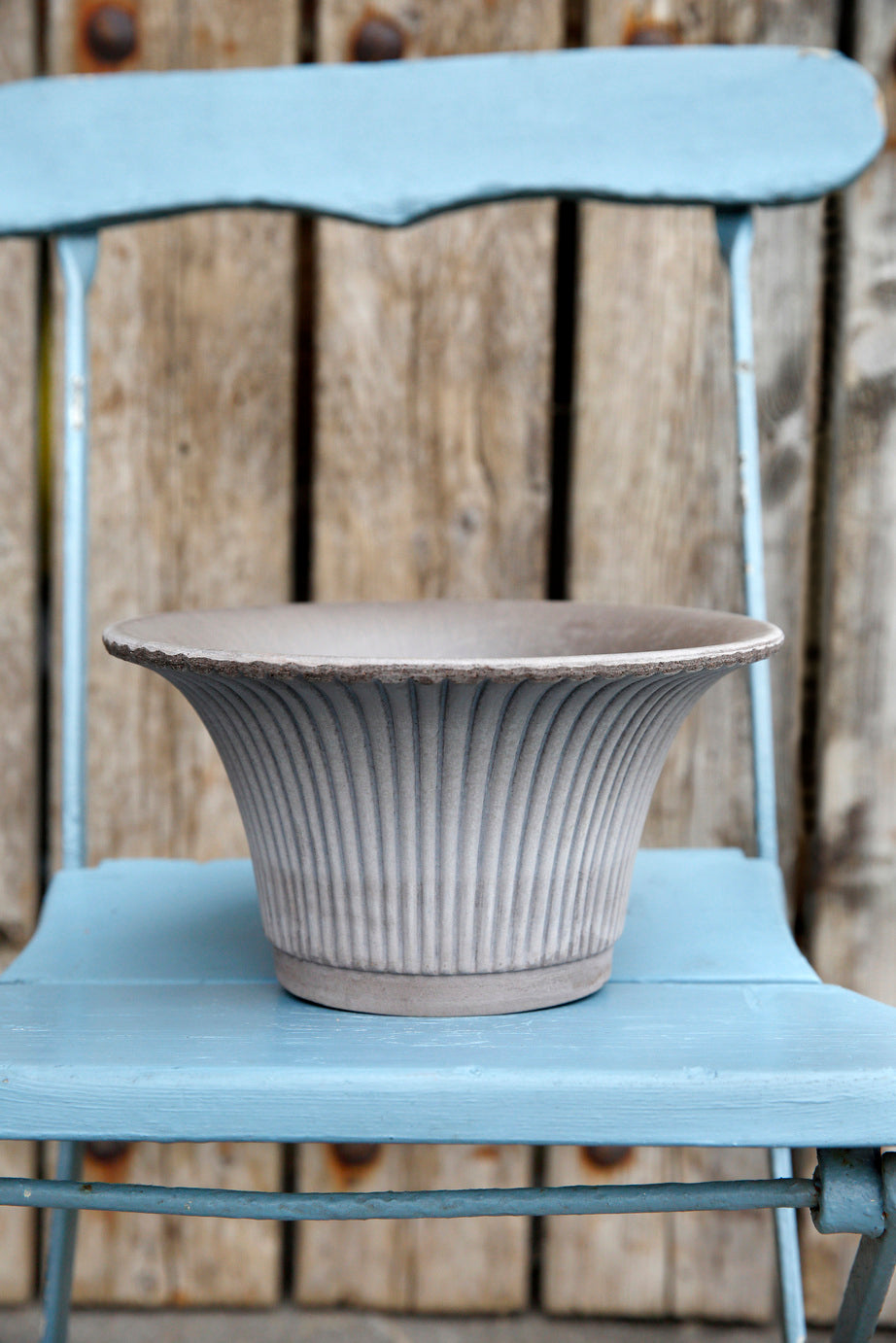 Grey Raw Handmade Ceramic Pot Bergs Potter Denmark