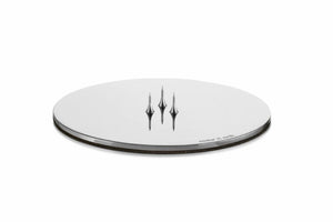Classic Candle Plate - Silver
