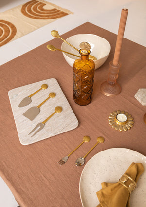 Shell cheese cutlery (set/3)
