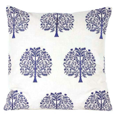 Blue Tree Cushion