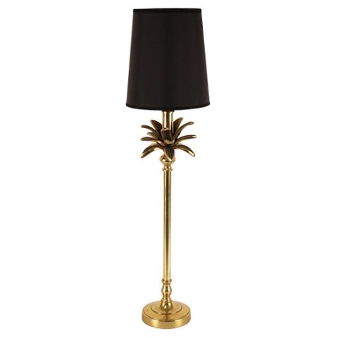 Gold Palm tree table lamp home decor